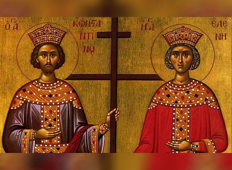 Празник Свети равноапостолни цар Константин и његова мајка Јелена!