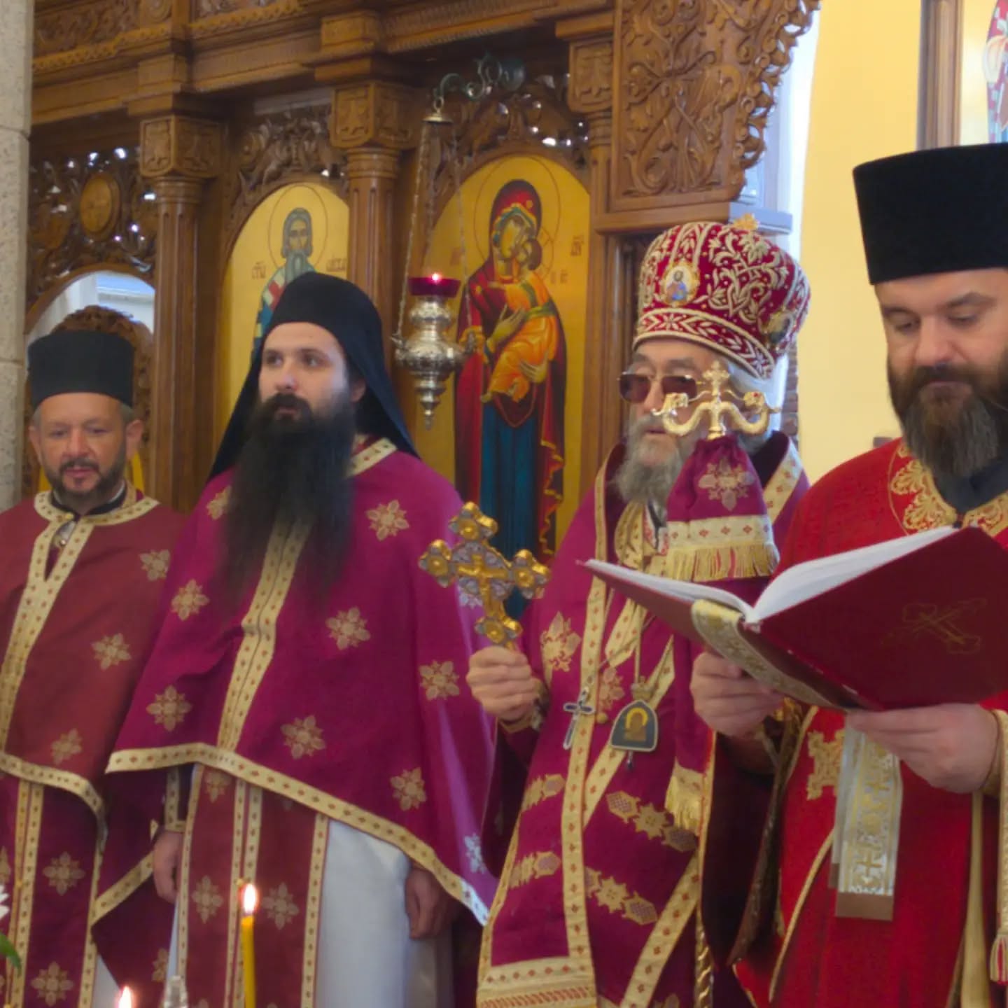 Света архијерејска Литургија и молитвени помен јеромонаху Митрофану — фотографија 4