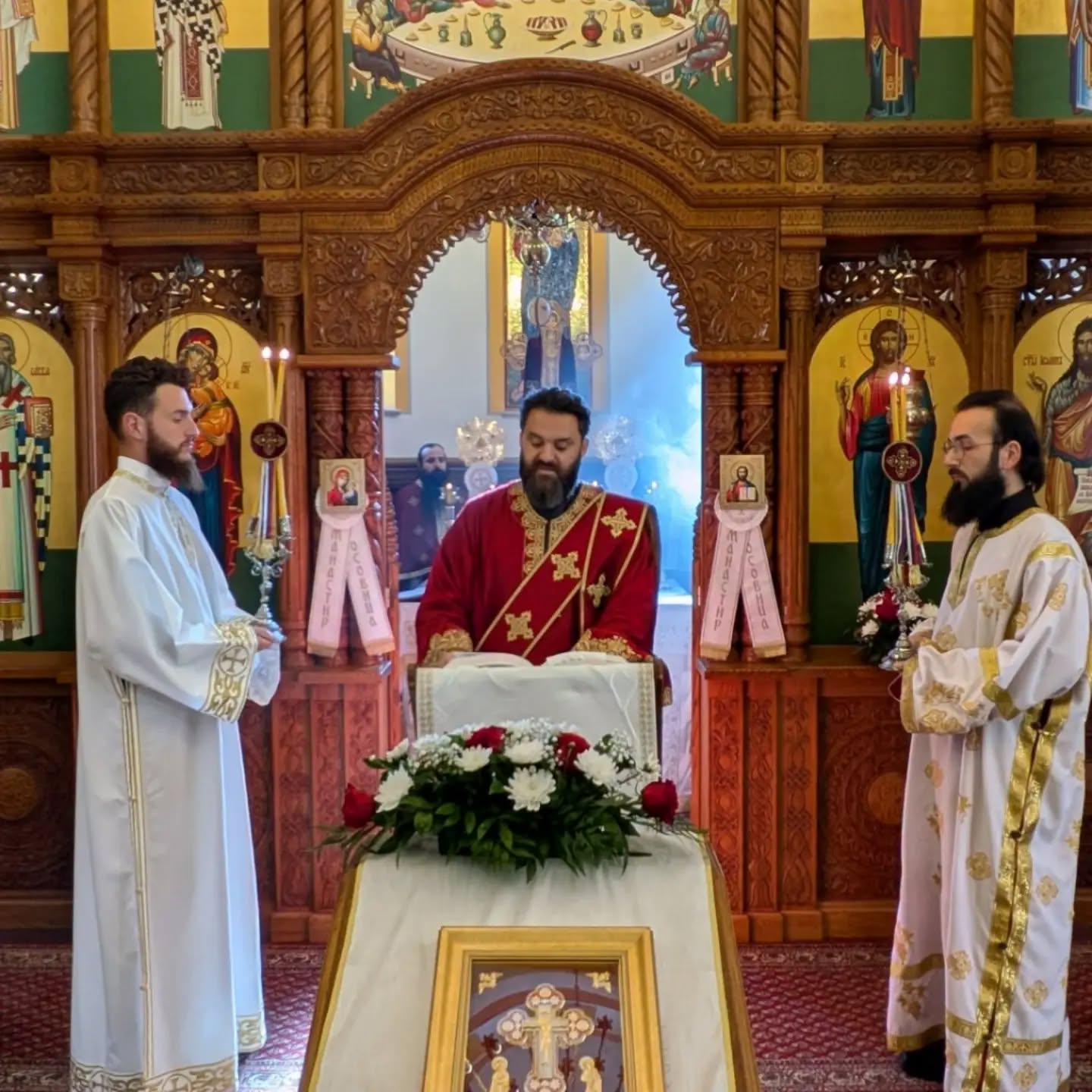 Света архијерејска Литургија и молитвени помен јеромонаху Митрофану — фотографија 7